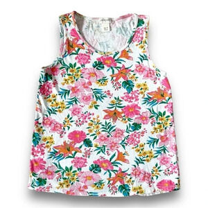 Crewcuts | Bright Floral Tank Top (M)